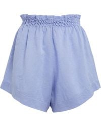 BOTEH - La Ponche Paperbag Waist Shorts - Lyst
