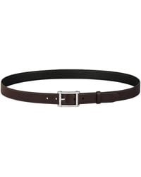 Cartier - Leather Reversible Tank De Belt - Lyst