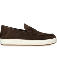 Hogan - Suede H-Tv Loafers - Lyst