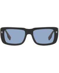 Burberry - Rectangle Jarvis Sunglasses - Lyst