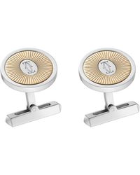 Cartier - Sterling And Double C De Cufflinks - Lyst