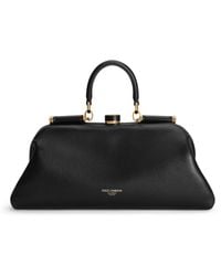 Dolce & Gabbana - Medium Leather Grandma Top-Handle Bag - Lyst