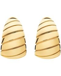BVLGARI - Tubogas Hoop Earrings - Lyst