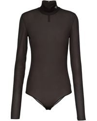 Prada - Long-sleeve Bodysuit - Lyst