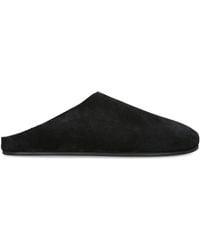 The Row - Hudson Suede Slides - Lyst