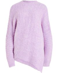 AllSaints - Wool-blend Selena Sweater - Lyst