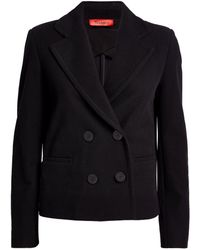 MAX&Co. - Jersey Double-breasted Blazer - Lyst