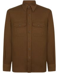 Tom Ford - Cotton-Linen Slim Shirt - Lyst