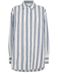 Anine Bing - Striped Plaza Shirt - Lyst