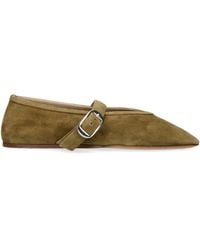 Le Monde Beryl - Suede Stella Ballet Flats - Lyst