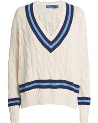 Polo Ralph Lauren - Cable-Knit Cricket Sweater - Lyst