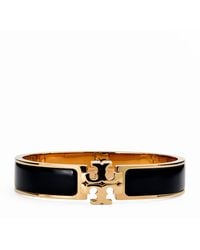 Tory Burch - Enamelled Kira Hinge Bangle - Lyst