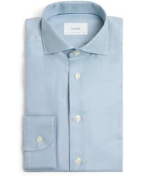 Eton - Cotton Patterned Contemporary Fit Shirt - Lyst
