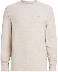 AllSaints - Wool-blend Statten Sweater - Lyst