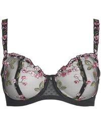 Fantasie - Floral-Embroidered Eliyse Balconette Bra - Lyst