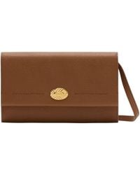 Burberry - Leather Cotswolds Strap Wallet - Lyst
