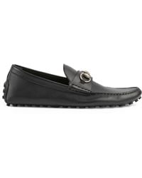 Gucci - Leather Horsebit Driving Shoes - Lyst