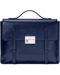 Montblanc - Leather Meisterstück Neo Briefcase - Lyst