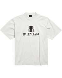 Balenciaga - Cotton Nano Bb T-Shirt - Lyst