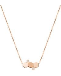 Chaumet - And Diamond Bee De Pendant Necklace - Lyst