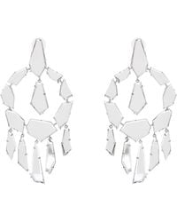 McQueen - Mirror Drop Earrings - Lyst