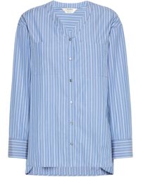 Max Mara - Cotton Stripe Shirt - Lyst