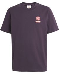 CASABLANCA - Organic Cotton Logo Patch T-Shirt - Lyst