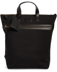 Polo Ralph Lauren - Leather-trim Tote Bag - Lyst