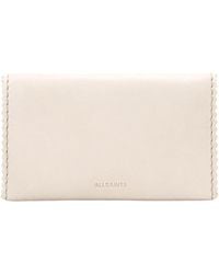 AllSaints - Leather Siloh Wallet - Lyst