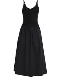 Claudie Pierlot - Cotton Crochet Midi Dress - Lyst