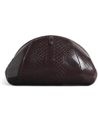 Alaïa - Snakeskin Purse Clutch Bag - Lyst