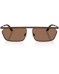 Dolce & Gabbana - Metal Dg2327 Classic Rectangle Sunglasses - Lyst