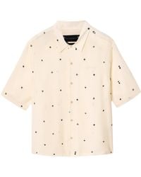 AllSaints - Short-Sleeve Cardsuit Shirt - Lyst