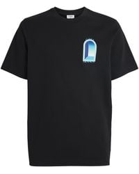 CASABLANCA - Organic Cotton L'Arche T-Shirt - Lyst