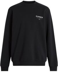 AllSaints - Cotton Underground Sweatshirt - Lyst