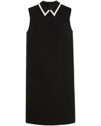 Marina Rinaldi - Collared Midi Dress - Lyst