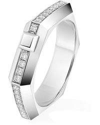 Messika - Moderniste And Diamond Small Pavé Ring - Lyst