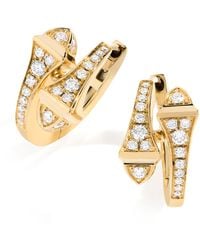 Marli New York - And Diamond Cleo Huggie Earrings - Lyst