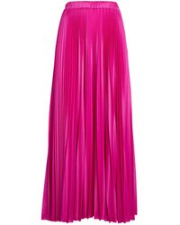 MAX&Co. - Jersey Pleated Maxi Skirt - Lyst