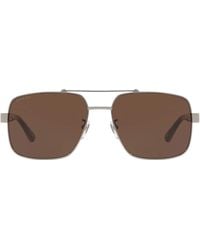 Gucci - Metal Pilot Sunglasses - Lyst