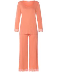 Hanro - Long Cira Pyjama Set - Lyst