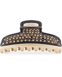 Alexandre De Paris - Plated Crystal-Embellished Claw Hair Clip - Lyst