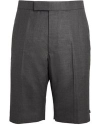 Thom Browne - Wool Tailored Shorts - Lyst
