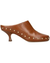 Chloé - Junie Heeled Mules 60 - Lyst