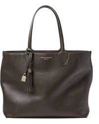 Aspinal of London - Oversized Leather Hudson Tote Bag - Lyst