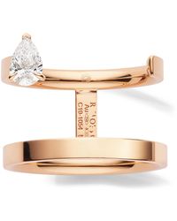 Repossi - And Diamond Serti Sur Vide Ring - Lyst
