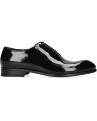 ZEGNA - Patent Leather Vienna Oxford Shoes - Lyst
