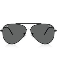 Ray-Ban - X Lenny Kravitz Rbr0101S Aviator Reverse Sunglasses - Lyst