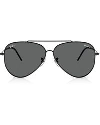 Ray-Ban - X Lenny Kravitz Rbr0101S Aviator Reverse Sunglasses - Lyst