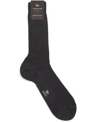 Doré Doré - Cotton Rib-Knit Socks - Lyst